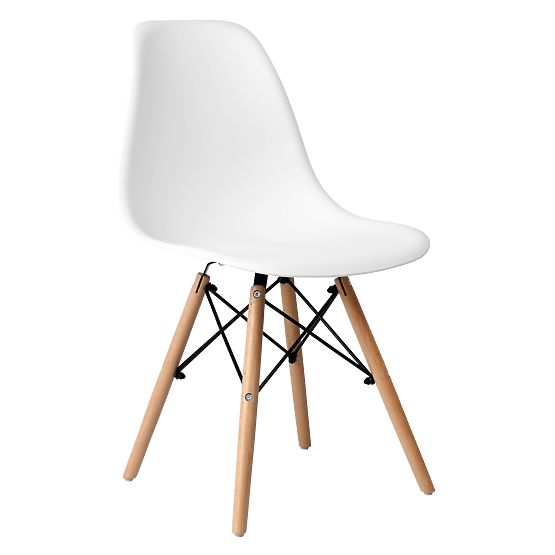 Scaun modern Paris DSW alb