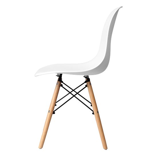 Scaun modern Paris DSW alb