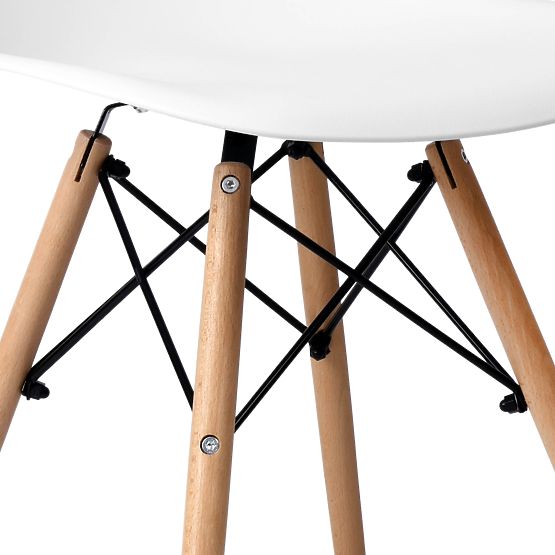 Scaun modern Paris DSW alb