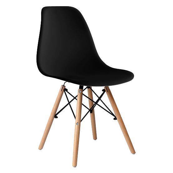 Scaun modern Paris DSW negru