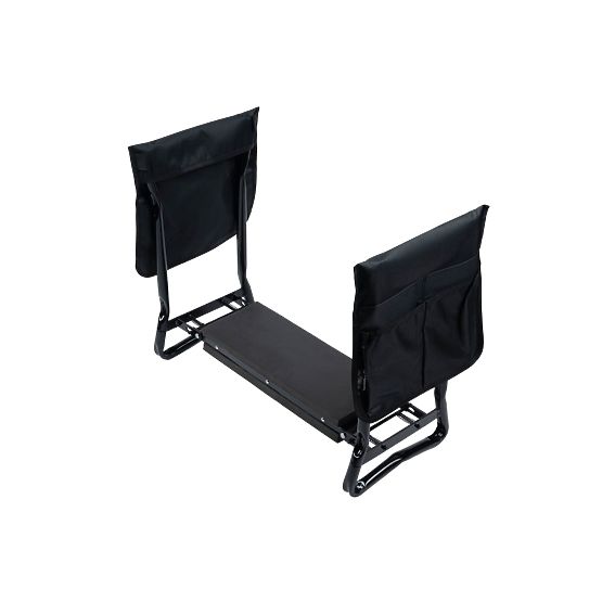 Scaun pliabil pentru grădinărit cu curea pentru unelte și 2 organizatoare