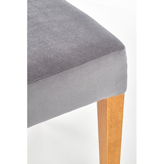 Scaun ROIS stejar miere / gri (1p=2buc)