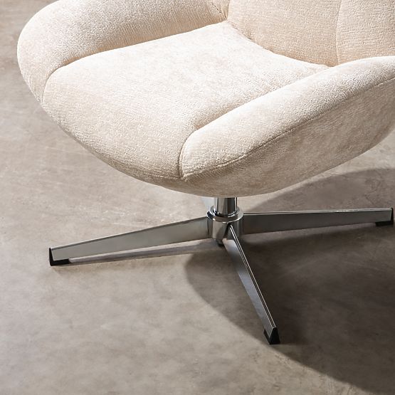 Scaun rotativ Lunno bej