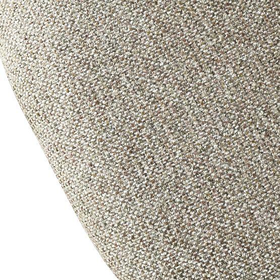 Scaun rotativ Pearl mocha, picioare negre