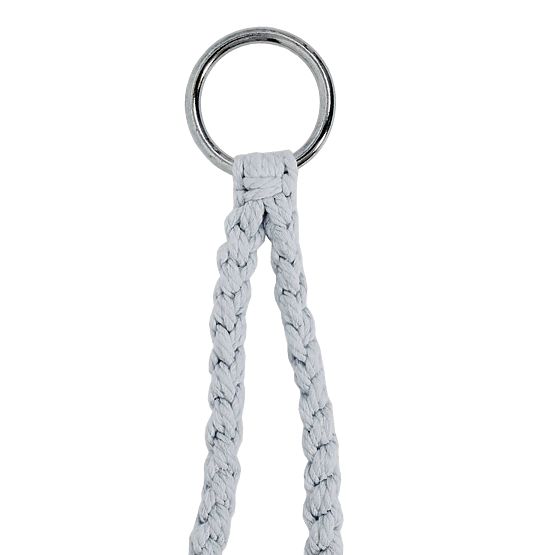 Scaun suspendat Cuib de barză LAGOS gri cu perne