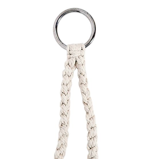 Scaun suspendat Cuib de barză TOGO cu perne crem