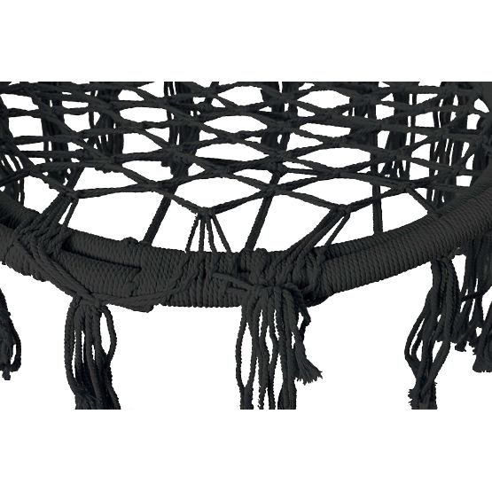 Scaun suspendat Cuib de barză TOGO negru