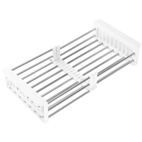 Scurgător uscător pentru legume ORDOS alb pentru chiuvetă