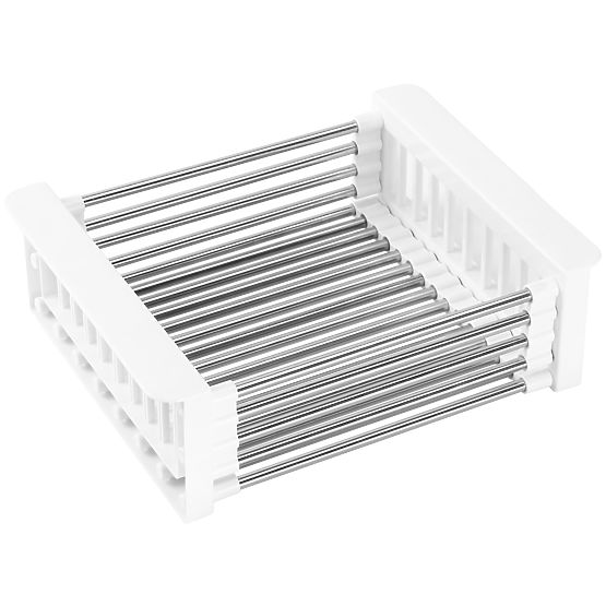 Scurgător uscător pentru legume ORDOS alb pentru chiuvetă