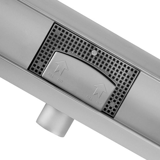 Scurgere liniară REA Neox OȚEL PERIAT 50