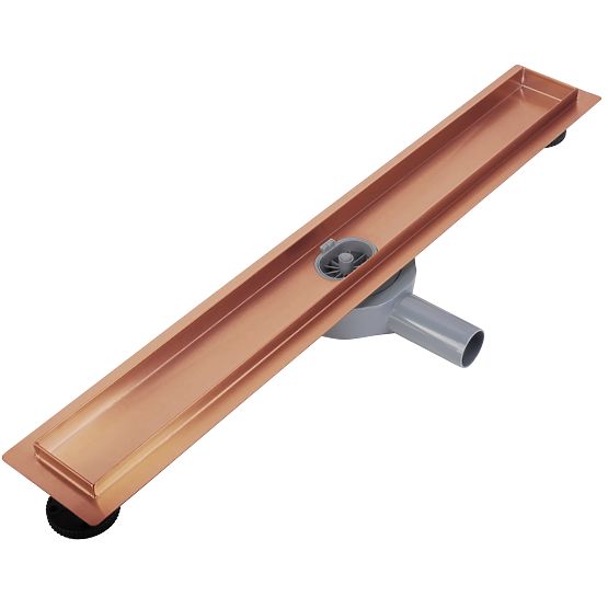 Scurgere liniară REA Neox pentru cupru periat 90