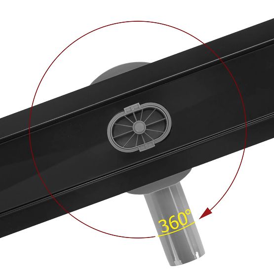 Scurgere liniară REA Neox pentru Negru 50