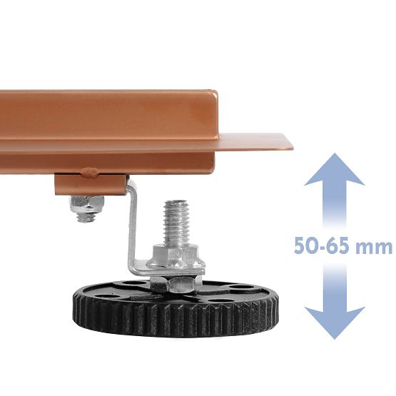 Scurgere liniară REA NEOX SLIM PRO cupru periat 60