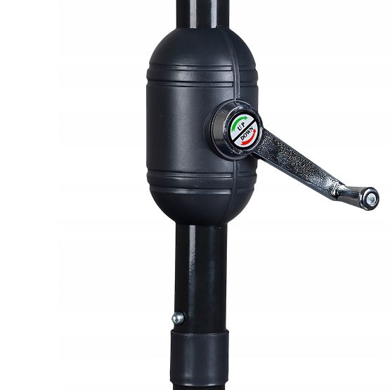 Semiparasolar de grădină pentru terasă 2,7m bej