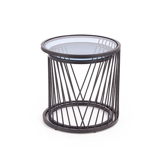 Set ANTILLA de 2 mese negre/fumurii (1p=1buc)