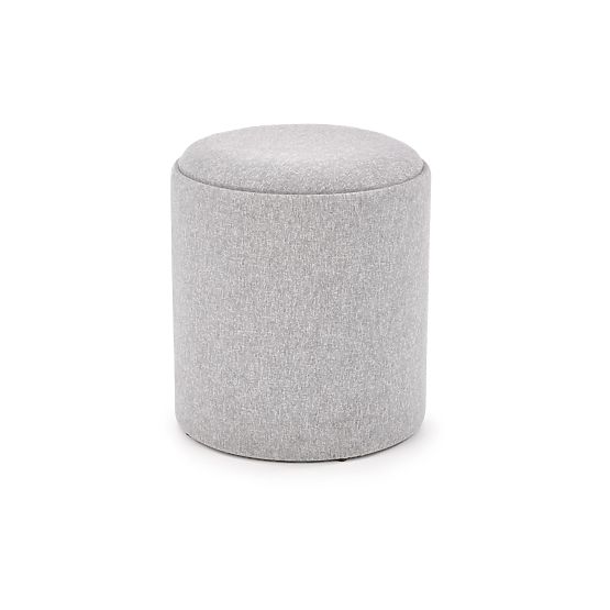 Set AVIKO de 2 pufuri, gri deschis