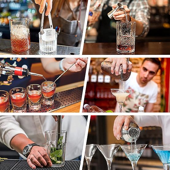 Set barman LOGAN cu 11 piese și cutie