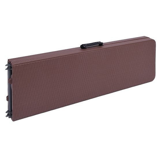 Set catering Ratan masă maro 180 cm + 2 bănci