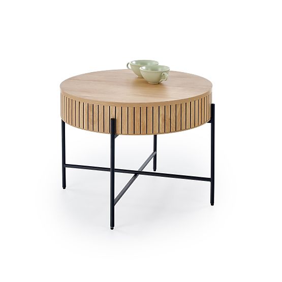 Set DANTE de 2 bănci, natural/negru (1p=1set)