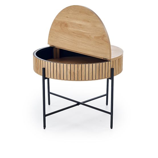 Set DANTE de 2 bănci, natural/negru (1p=1set)