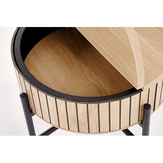 Set DANTE de 2 bănci, natural/negru (1p=1set)