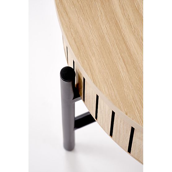 Set DANTE de 2 bănci, natural/negru (1p=1set)