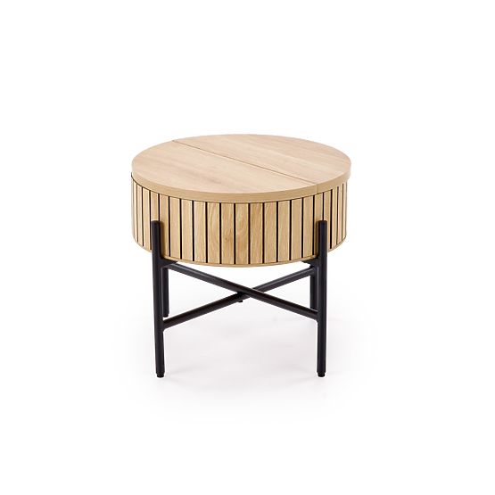 Set DANTE de 2 bănci, natural/negru (1p=1set)