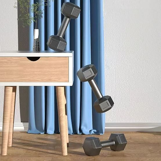 Set de 2 gantere OLIMP gantere 2x5 kg