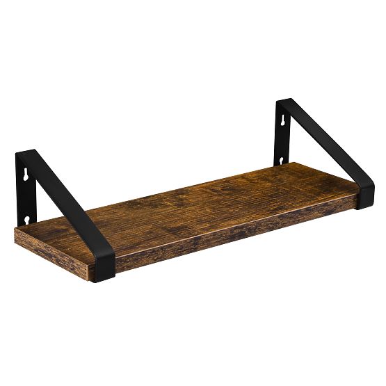 Set de 3 rafturi loft SIRIN negru