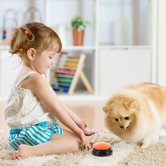 Set de 4 butoane de comunicare pentru câini TALKER