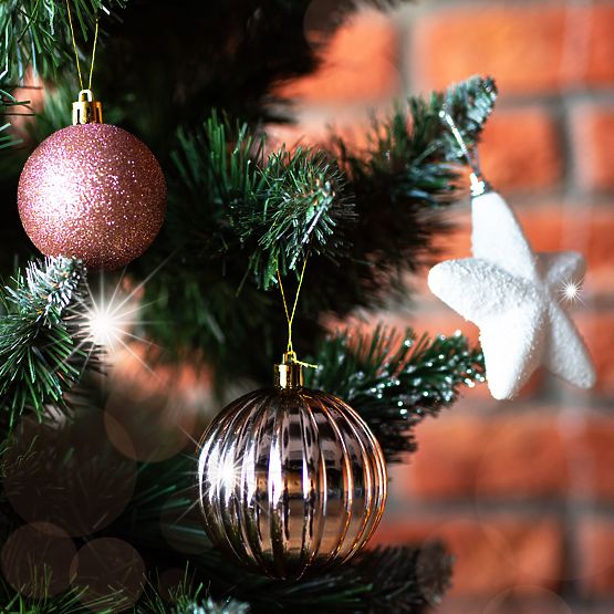 Set de 5 stele albe KL-21X21