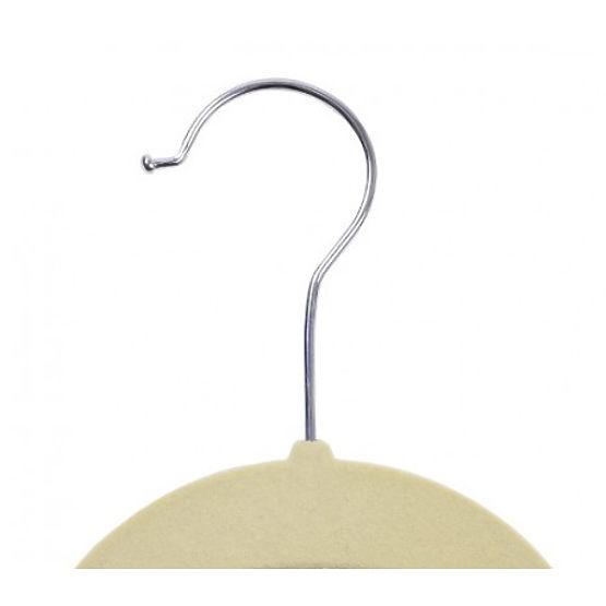 Set de 5 umerașe Maxi din velur - bej