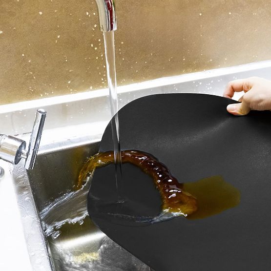 Set de 8 suporturi pentru masă TRIVAL BLACK