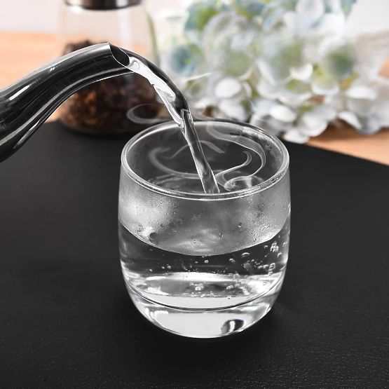 Set de 8 suporturi pentru masă TRIVAL BLACK