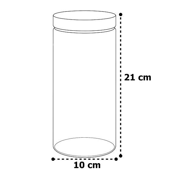 Set de 9 recipiente FRASCO