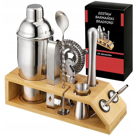 Set de barman BRADFORD 10 piese