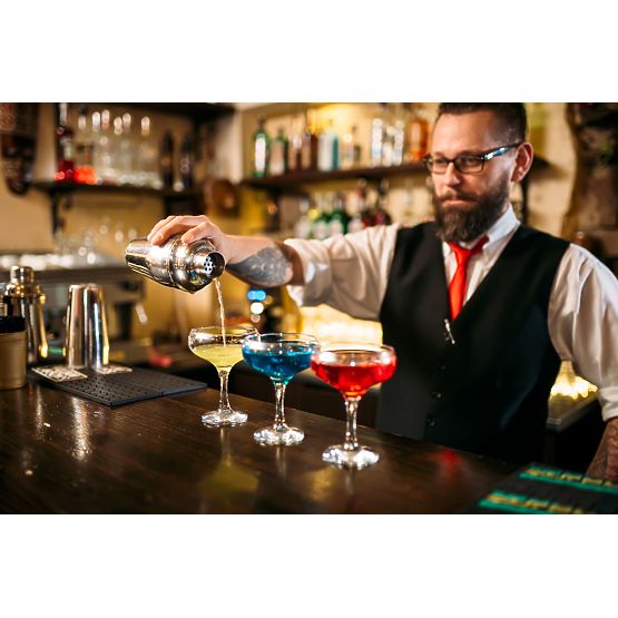 Set de barman CHESTER cromat 12 piese