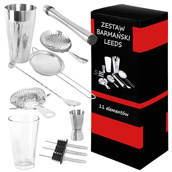 Set de barman Leeds 11 piese