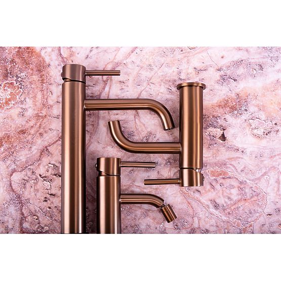 Set de cadă și duș încastrat Rea Lungo Cupru Periat