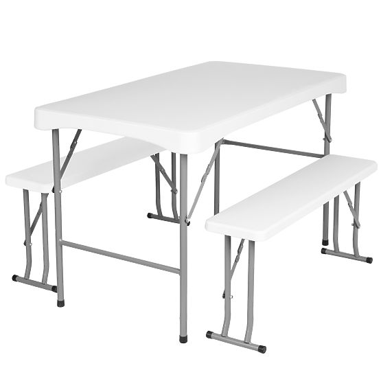 Set de catering de grădină STANLEY masă + 2 bănci