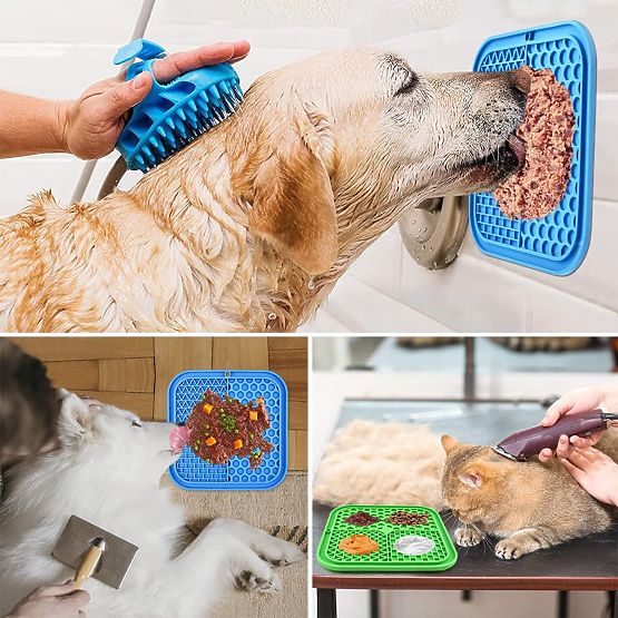 Set de covorașe antistres Lick Mat PJ-038