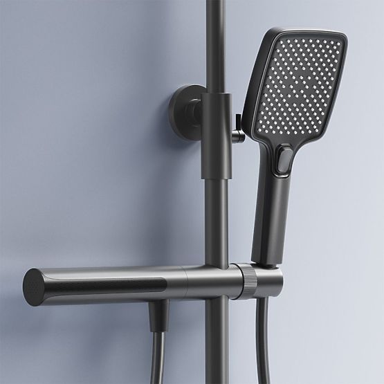 Set de duș cu termostat REA Pedro Titan