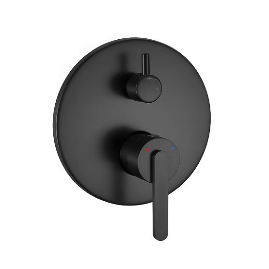 Set de duș încastrat Rea Ontario Negru + BOX