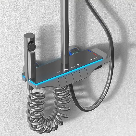 Set de duș REA Savio cu afișaj LED Titan