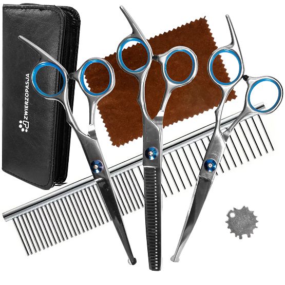 Set de foarfece pentru animale GROMMY pentru câini și pisici