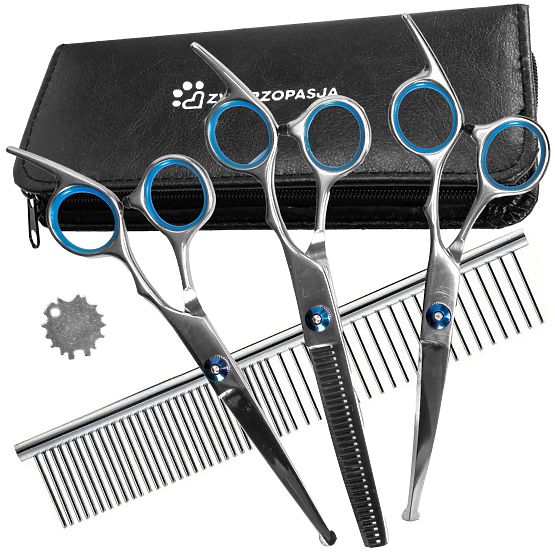 Set de foarfece pentru animale GROMMY pentru câini și pisici