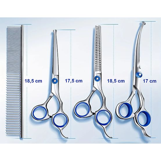 Set de foarfece pentru animale GROMMY pentru câini și pisici