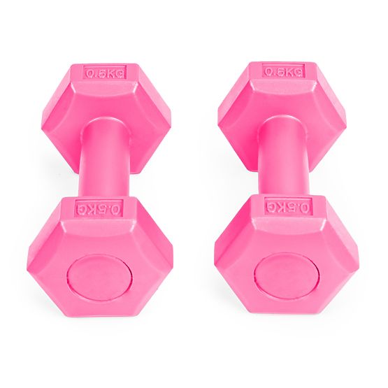 Set de gantere fitness 2x 0,5 kg