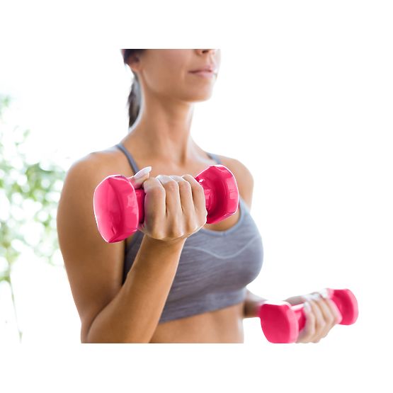 Set de gantere fitness 2x 0,5 kg