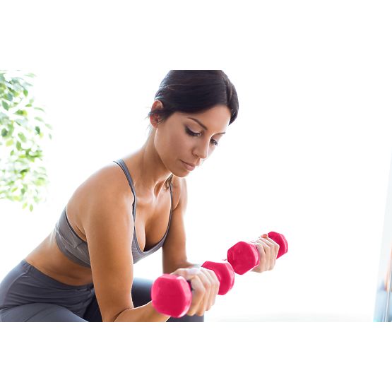 Set de gantere fitness 2x 0,5 kg